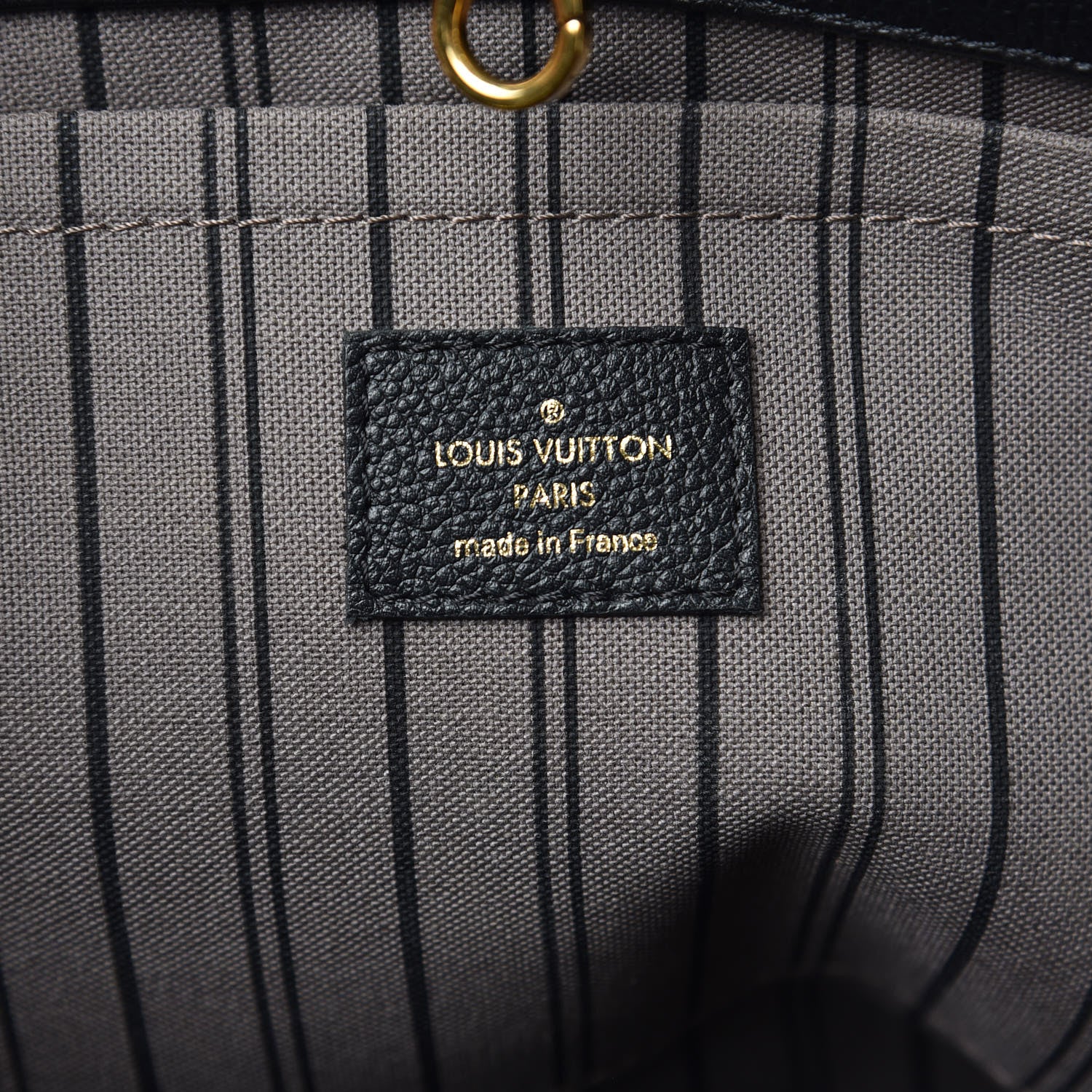 Louis Vuitton Empreinte Montaigne GM Black 4 of 11