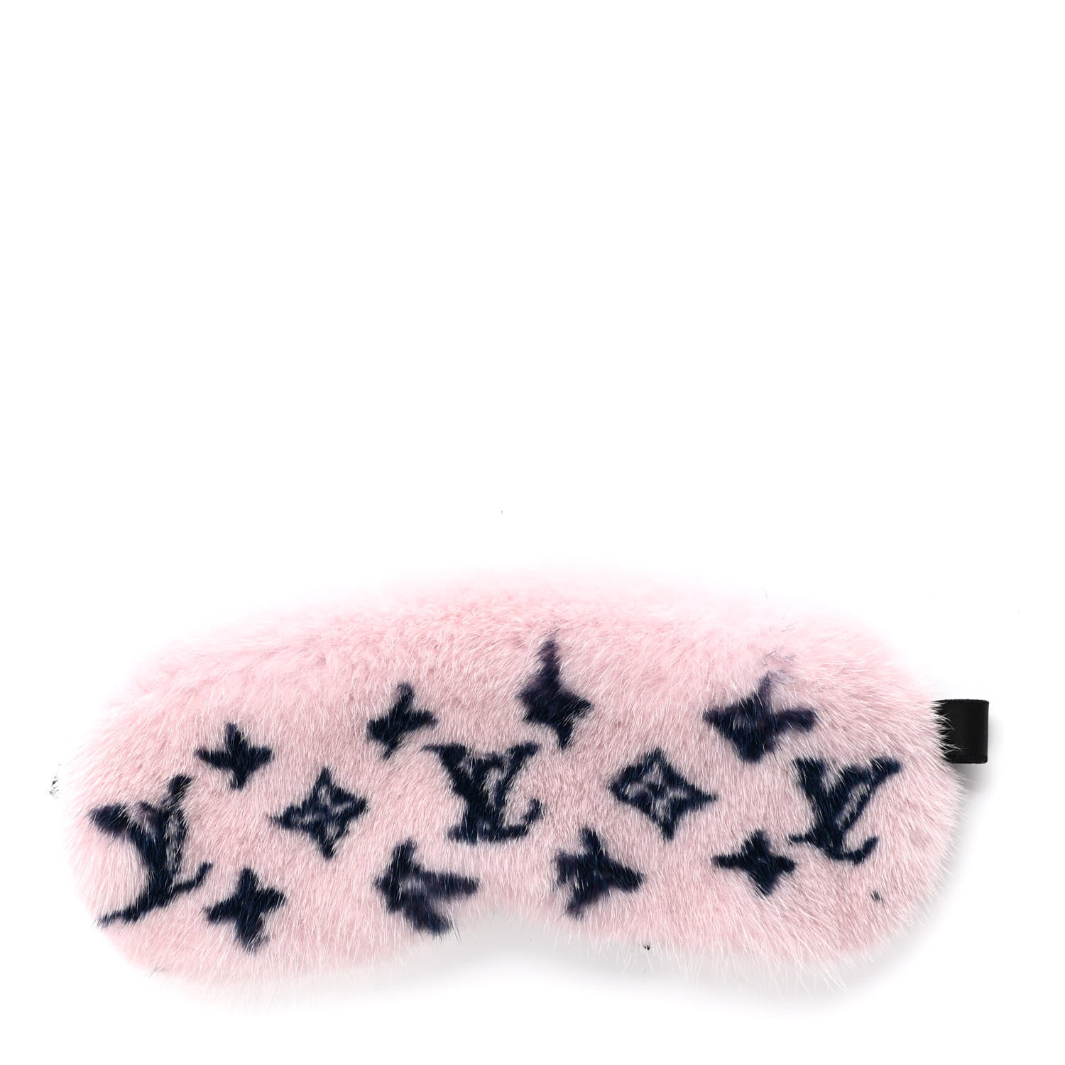 Louis Vuitton Monogram Mink Fur Sleep Mask Light Pink 2 of 11