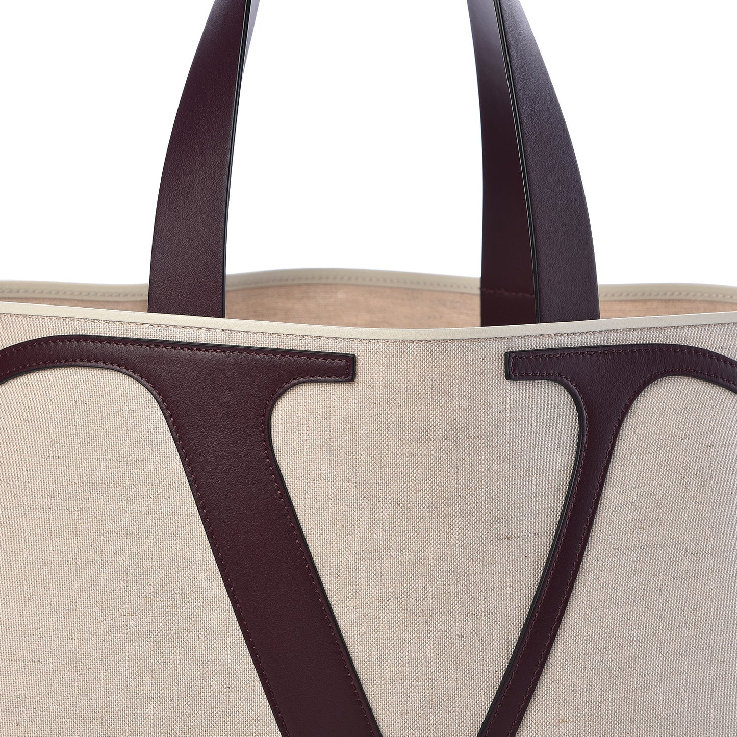 Canvas Small Escape Tote Natural Brown