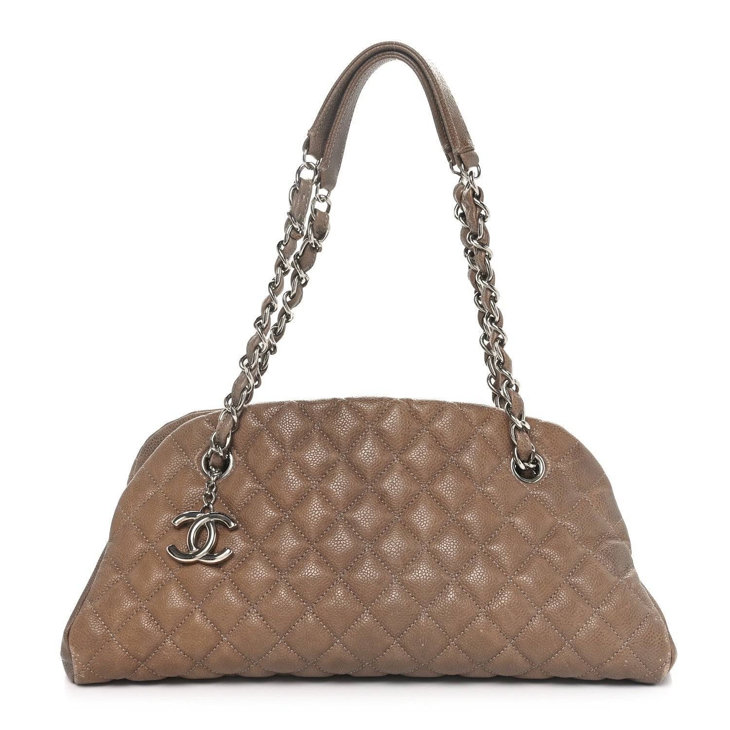 Chanel Caviar Quilted Medium Just Mademoiselle Beige 1 of 10