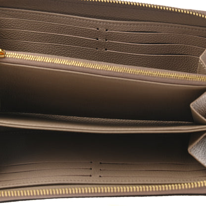 Louis Vuitton Empreinte Monogram Giant Zippy Wallet Tourterelle Creme 5 of 7