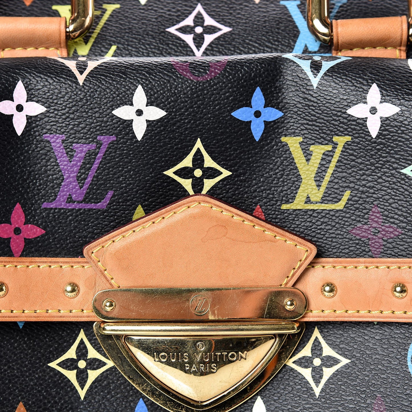 Monogram Multicolor Rita Black
