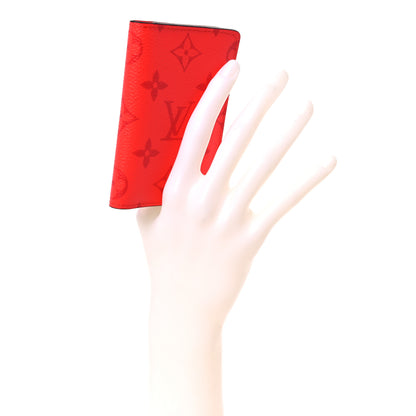 Louis Vuitton Taigarama Pocket Organizer NM Fire Red 2 of 7