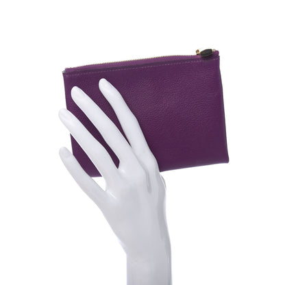 Hermes Evercolor Small Atout Pouch Anemone Deep Bleu 2 of 8