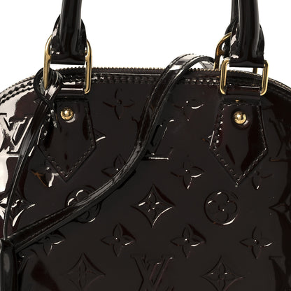 Louis Vuitton Vernis Alma BB Amarante 10 of 12
