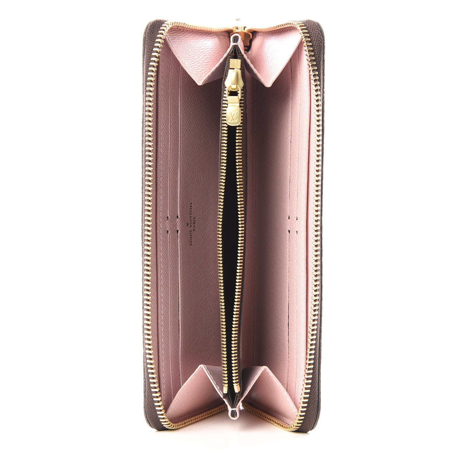 Louis Vuitton Monogram Clemence Wallet Rose Ballerine 3 of 8