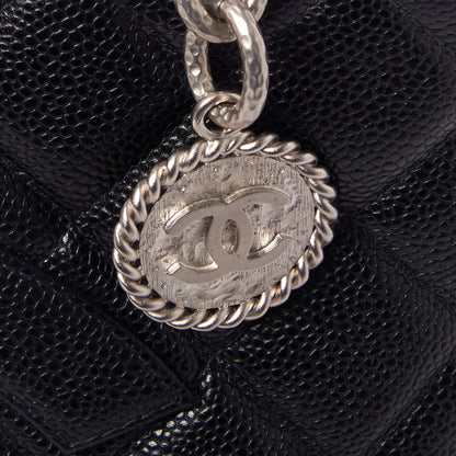 Chanel Caviar Quilted Medallion Tote Black 8 of 10
