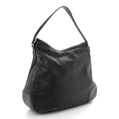 Gucci Soft Microguccissima Margaux Hobo Black 3 of 10