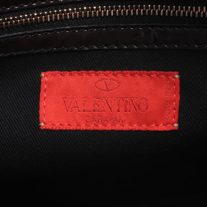 Valentino Garavani Patent Lacca Small Nuage Hobo Purple 6 of 7