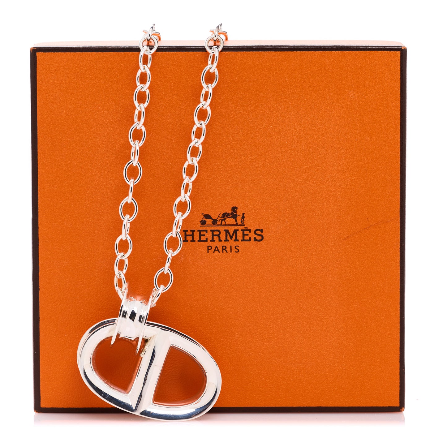 Sterling Silver TGM Reponse Pendant Necklace