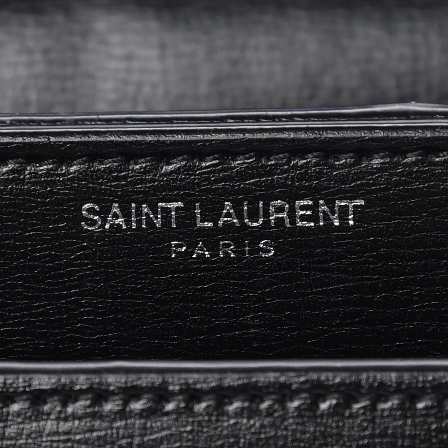 Saint Laurent Calfskin Medium Monogram Sunset Black 8 of 12