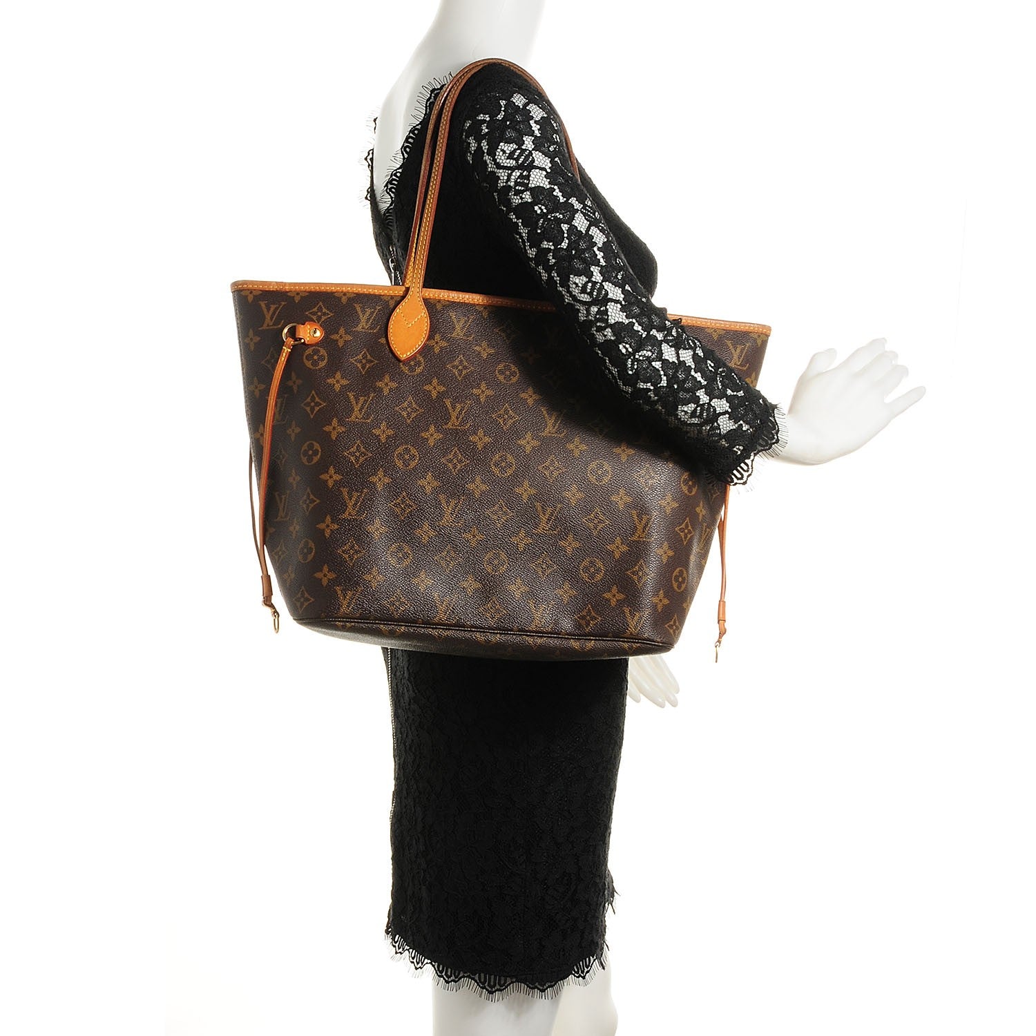 Louis Vuitton Monogram Neverfull MM 2 of 7