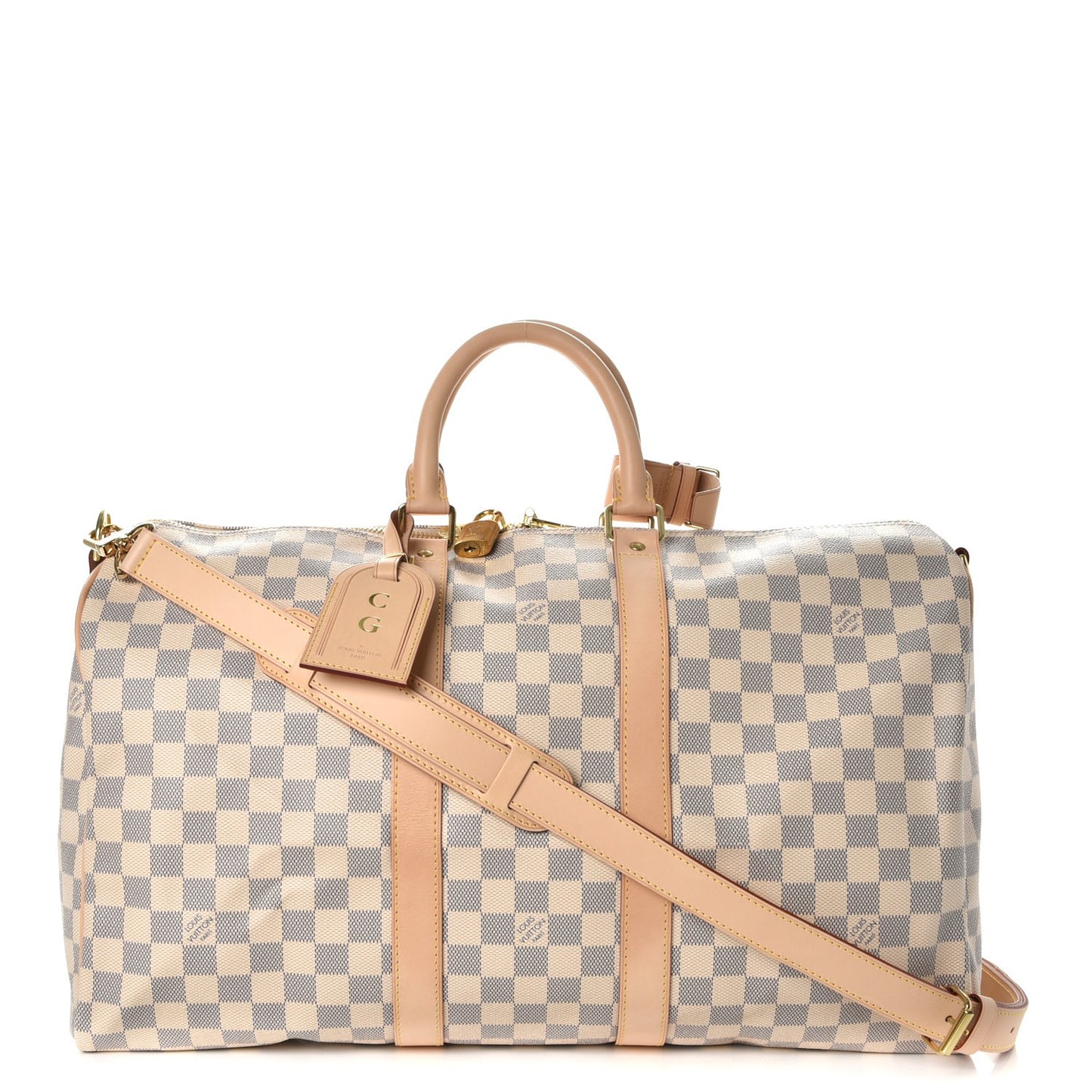 Damier Azur Keepall Bandouliere 45