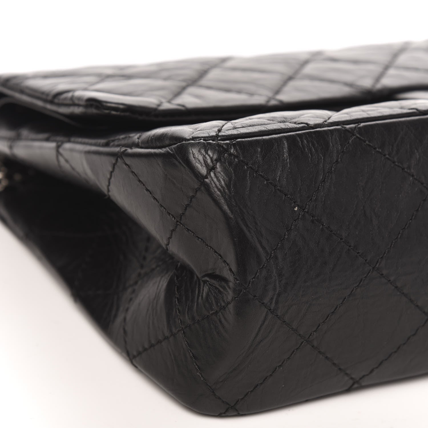 Chanel Aged Calfskin Quilted 2.55 Reissue 227 Flap Black 8 of 11