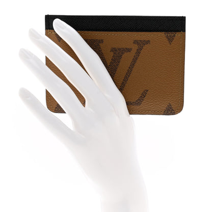 Louis Vuitton Reverse Monogram Side Up Card Holder 2 of 7