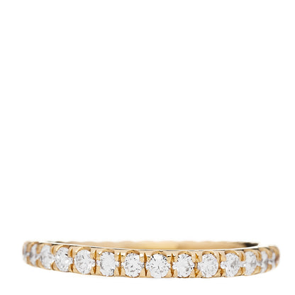 David Yurman 18K Yellow Gold Diamond 2mm Cable Collectibles Band Ring 49 5 1 of 4