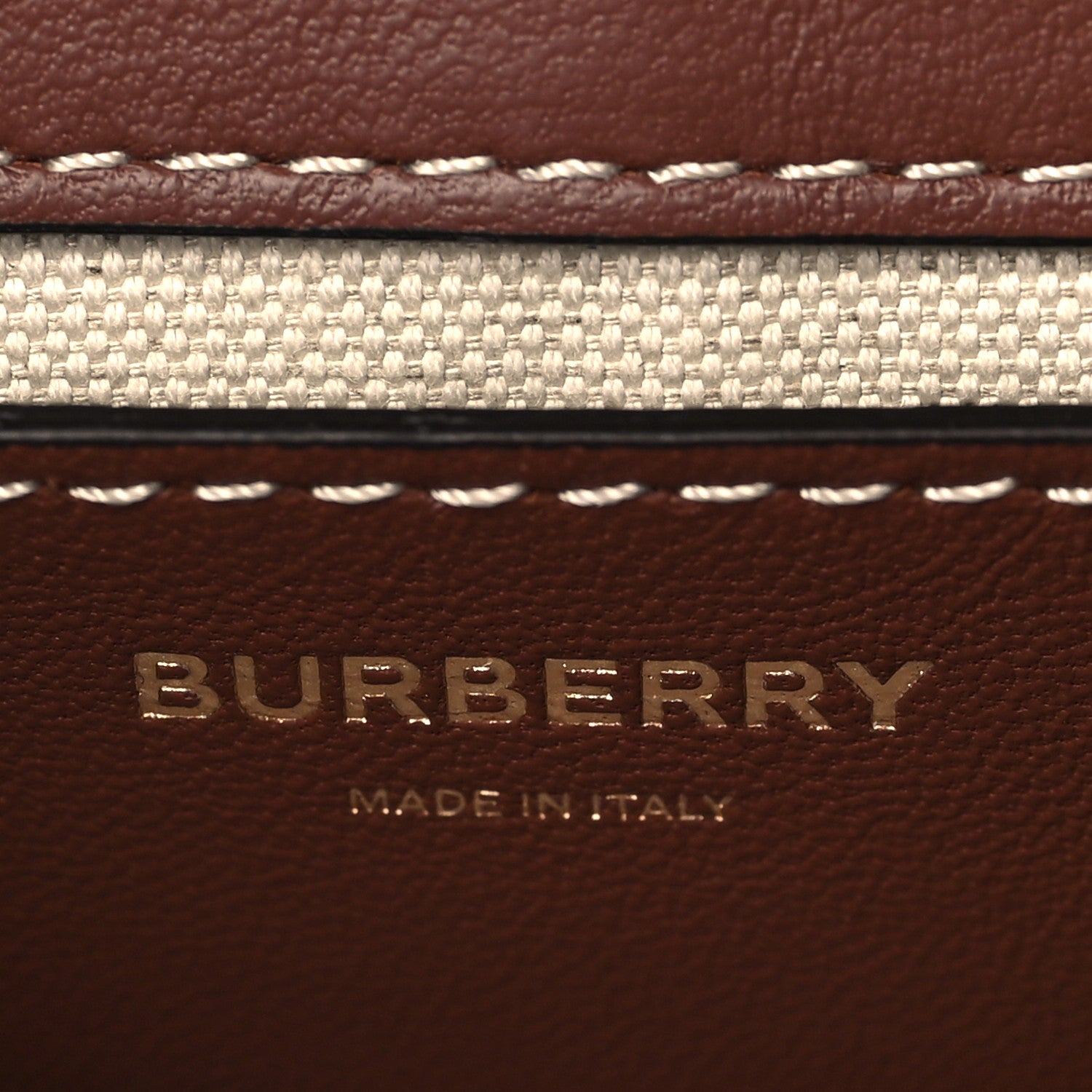 Burberry Calfskin Note Crossbody Bag Tan 6 of 11