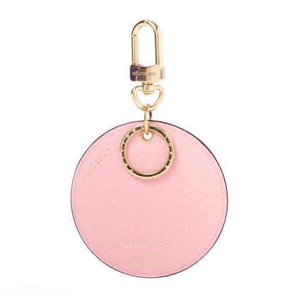Louis Vuitton Monogram 2020 Christmas Animation Swing Ride Bag Charm Key Ring Pink Poppy 2 of 5
