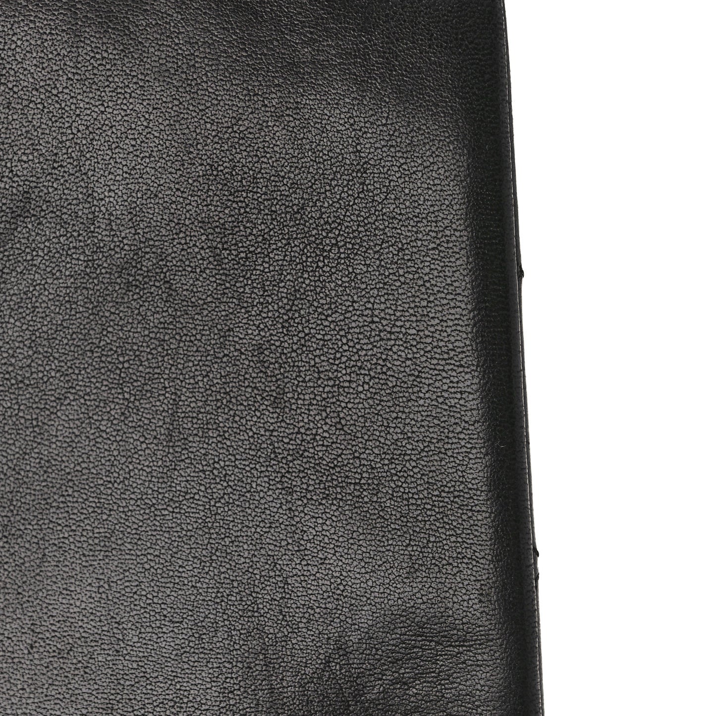 Lambskin Quilted Small Single Flap Black