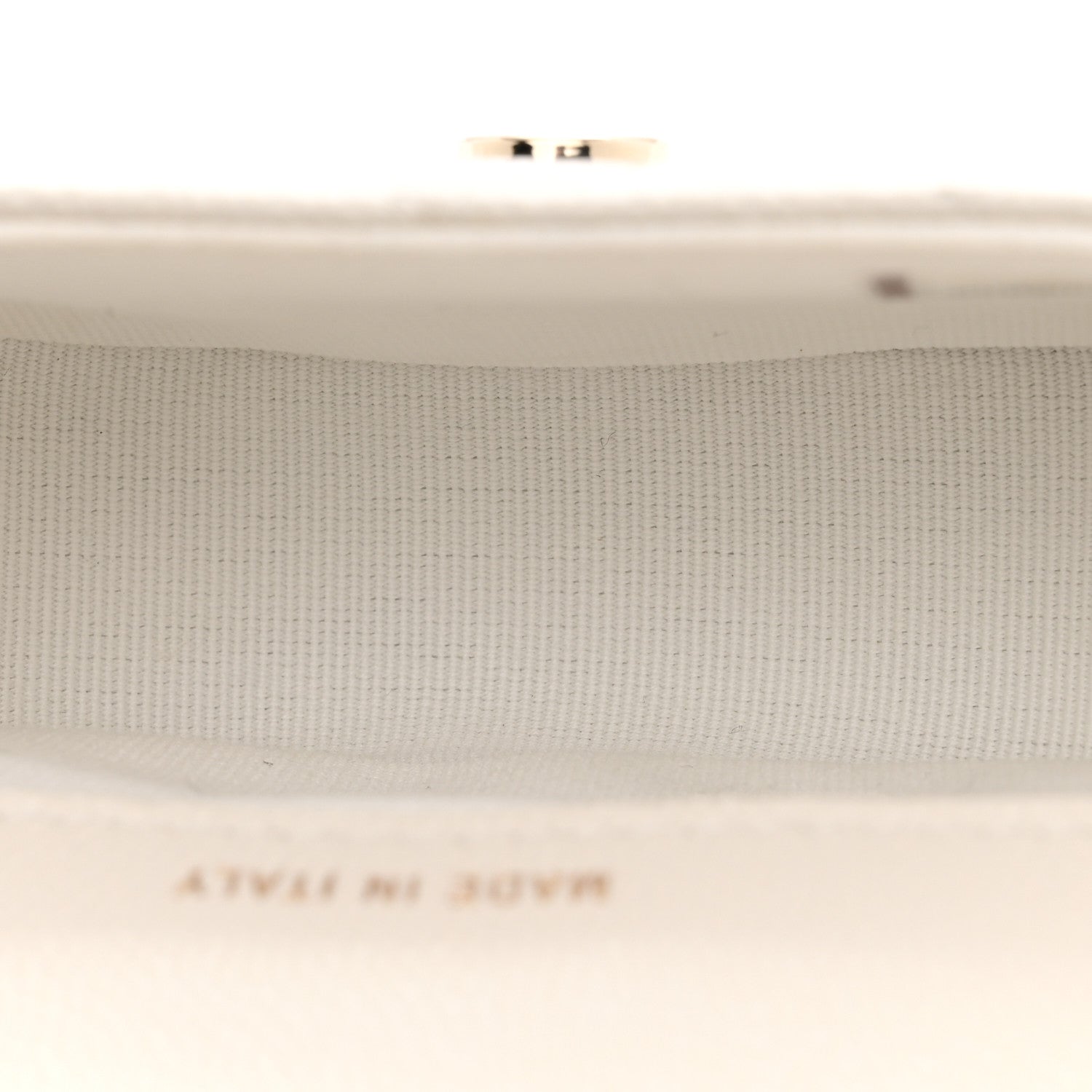 Chanel Caviar Quilted Mini Clutch With Chain White 5 of 11