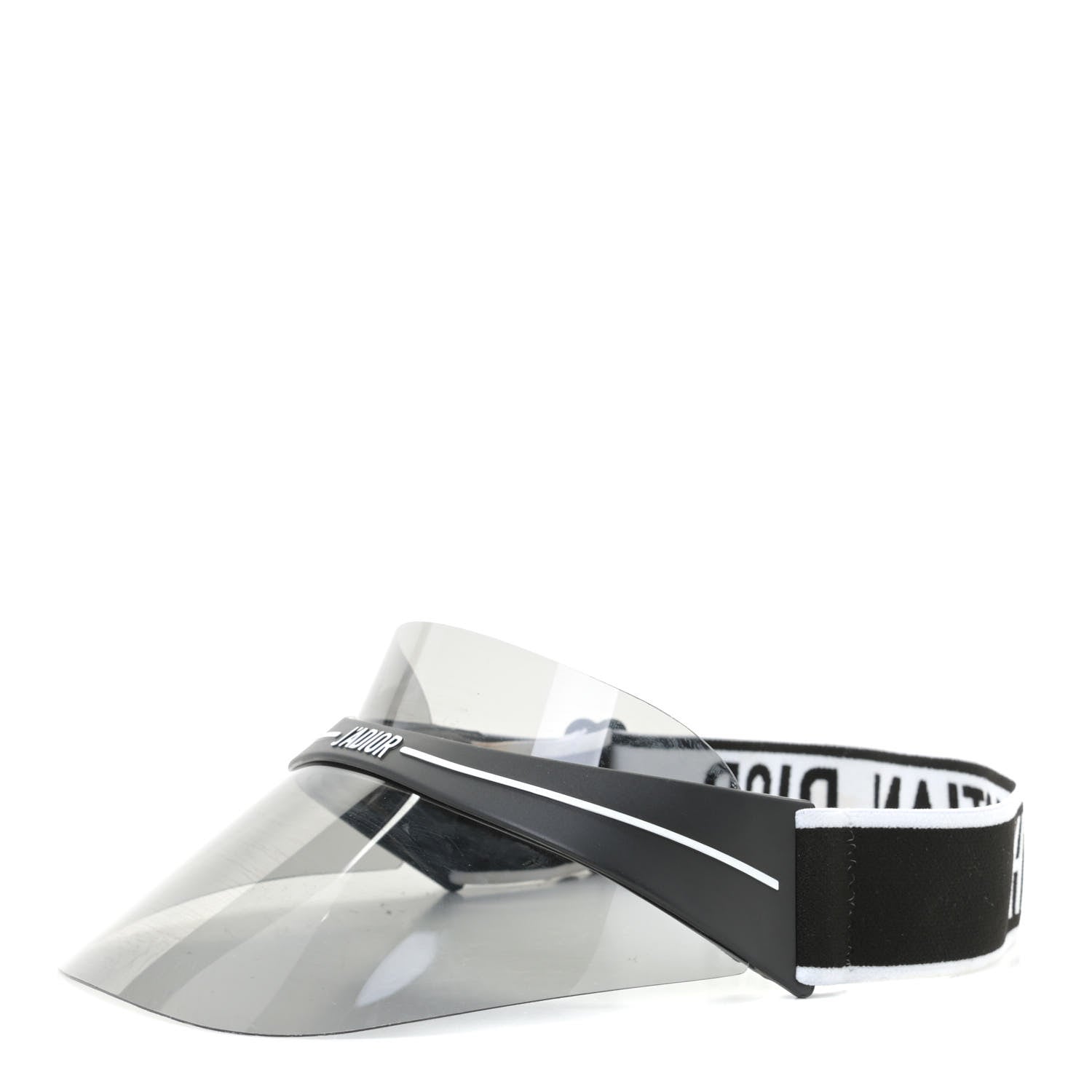 Christian Dior Mirrored DiorClub1 Sun Visor Black 1 of 8