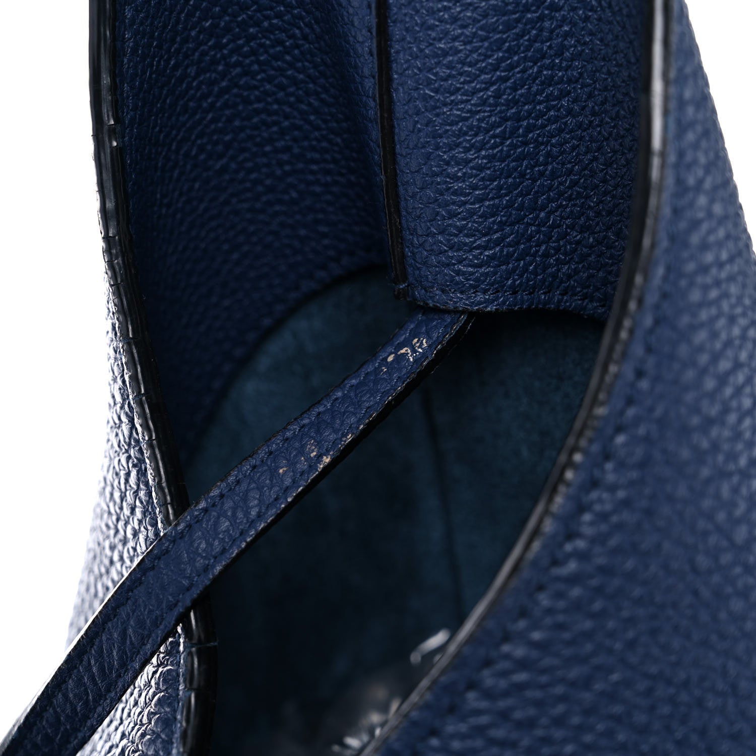 Gucci Soft Grained Calfskin Large Jackie Hobo Classic Blue Marine 22 of 26