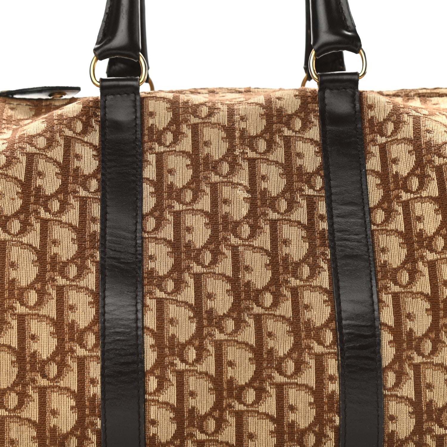 Christian Dior Monogram Boston Brown 6 of 11