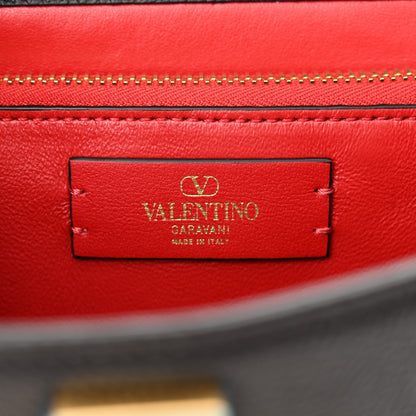 Valentino Garavani Grainy Calfskin Small VSling Top Handle Bag Black 6 of 11