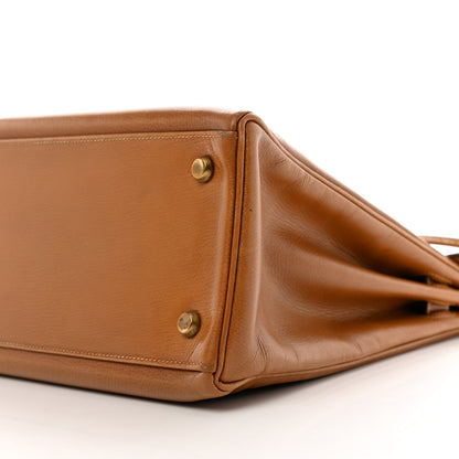 Hermes Courchevel Kelly Retourne 32 Gold 9 of 18