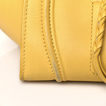 Celine Grained Calfskin Medium Phantom Luggage Yellow 14 of 18