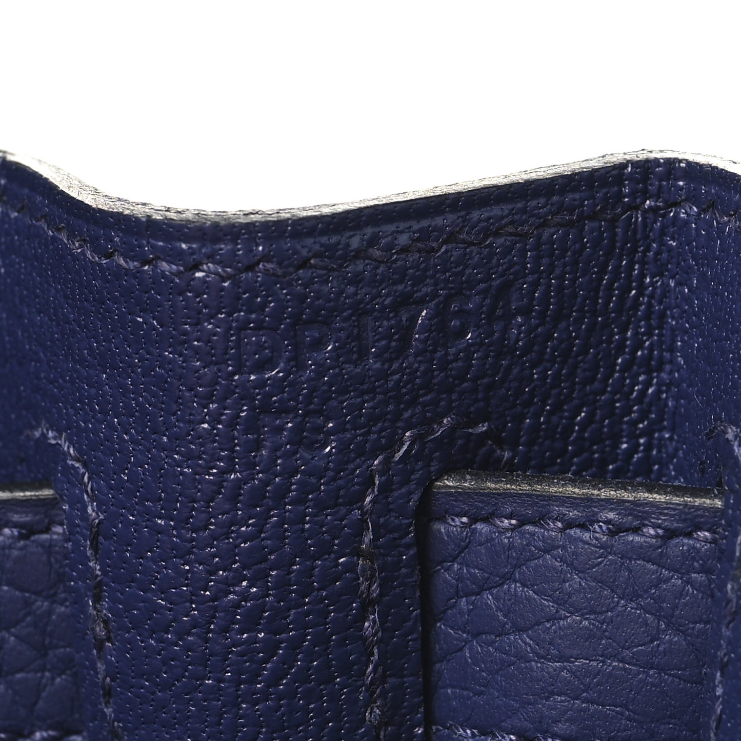 Togo Kelly Retourne 28 Bleu Encre