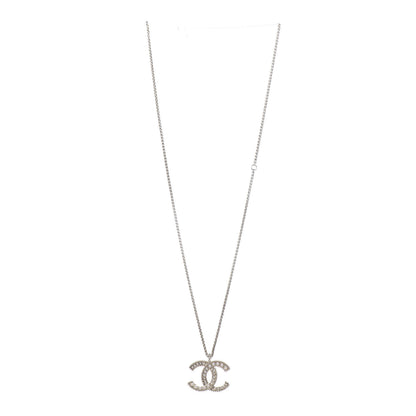 Chanel Pearl CC Pendant Necklace Gold 4 of 6