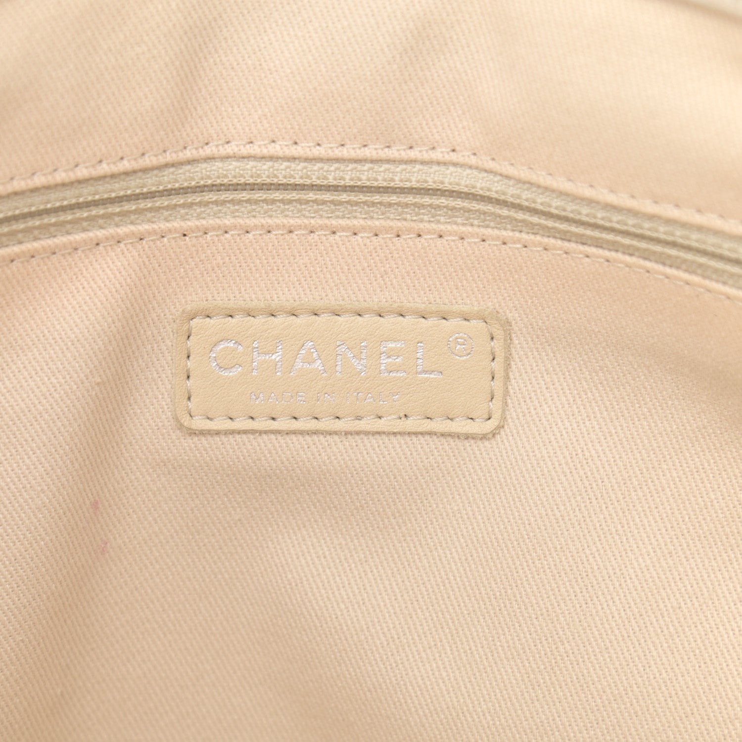 Chanel Caviar Quilted Timeless CC Soft Tote Off White 10 of 16