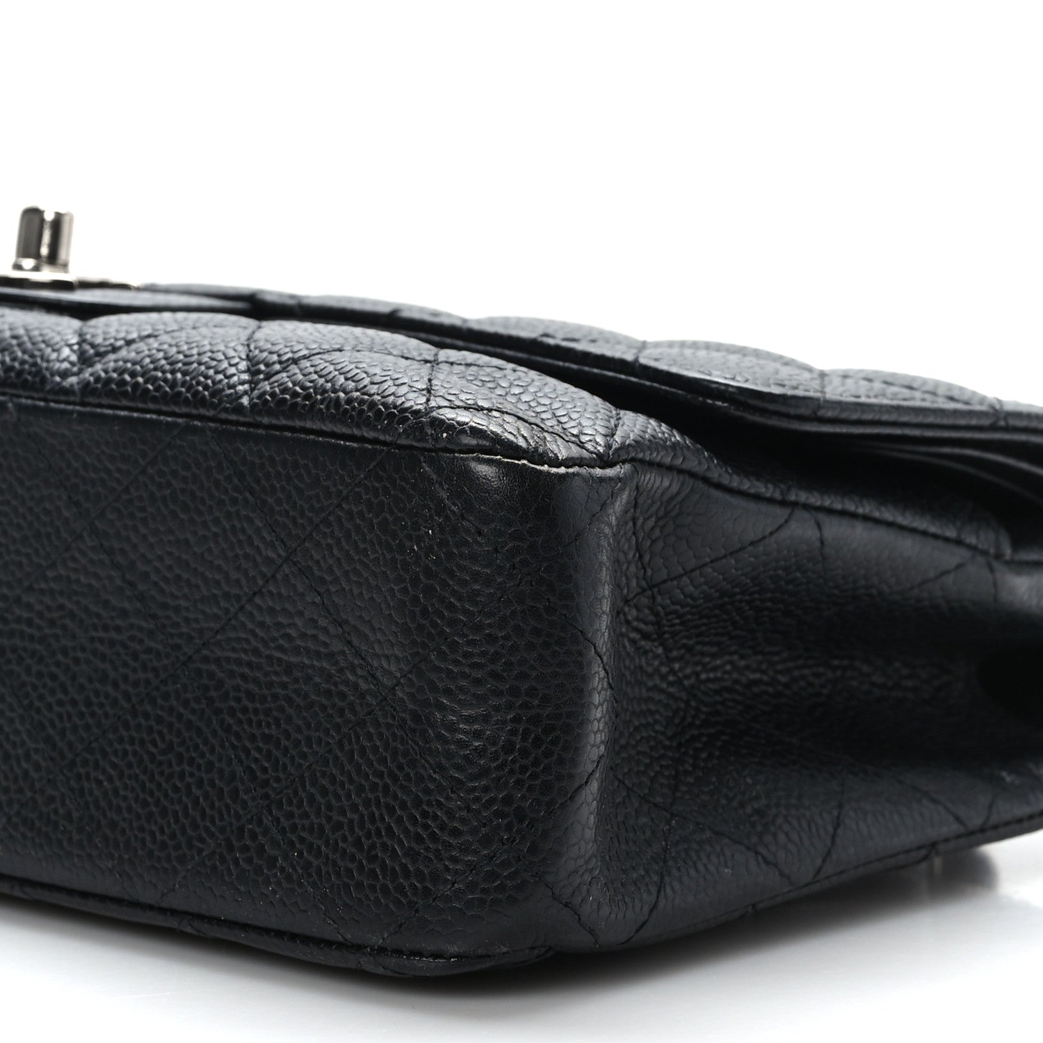 Chanel Caviar Quilted Medium Double Flap Black 9 of 9