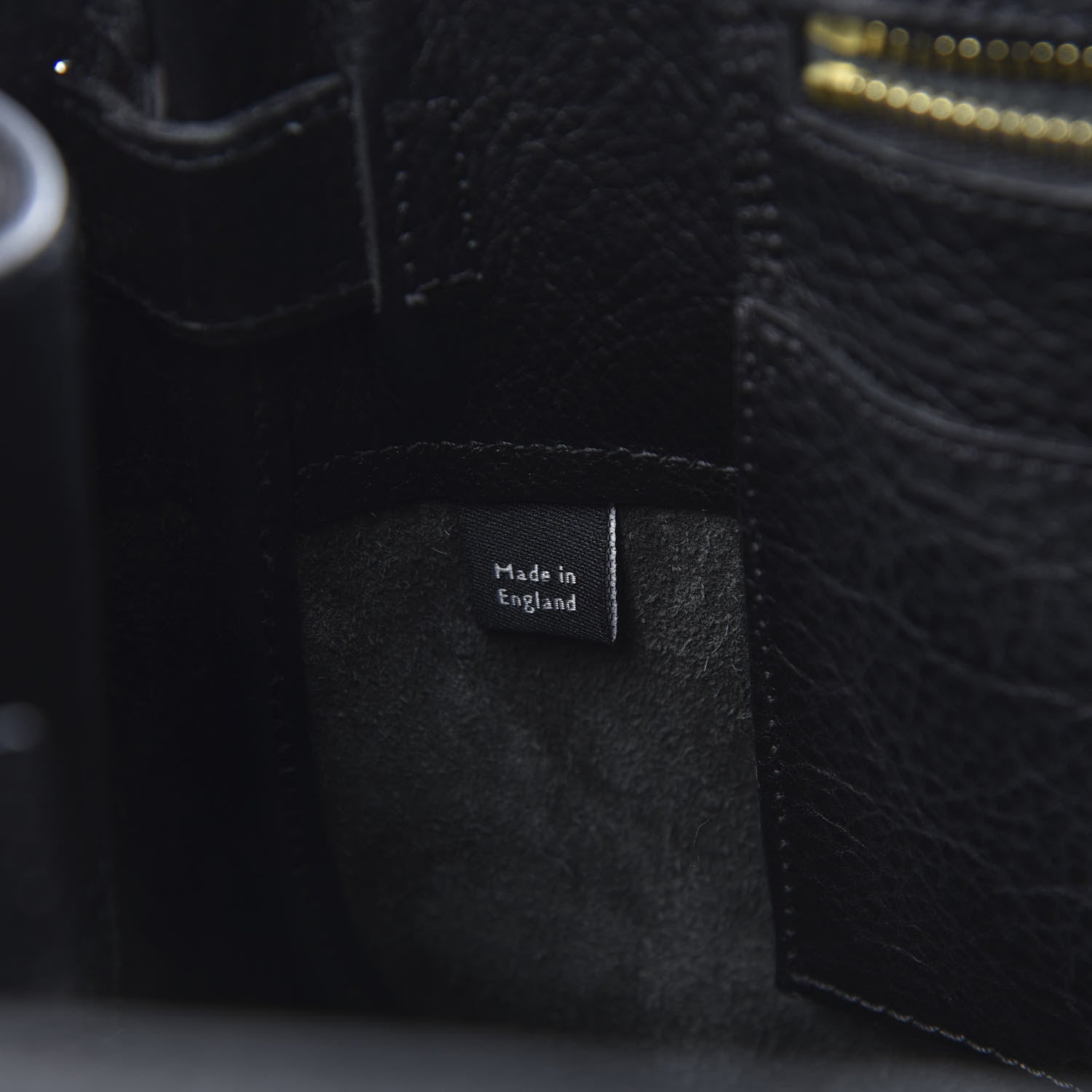 Mulberry Natural Leather Bayswater Black 7 of 16