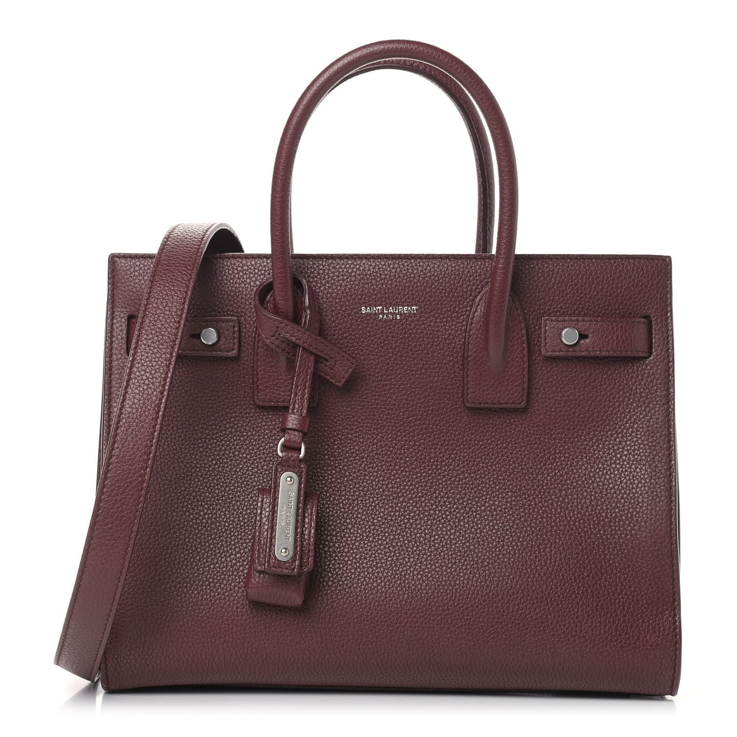 Grained Calfskin Baby Sac De Jour Souple Rouge Legion