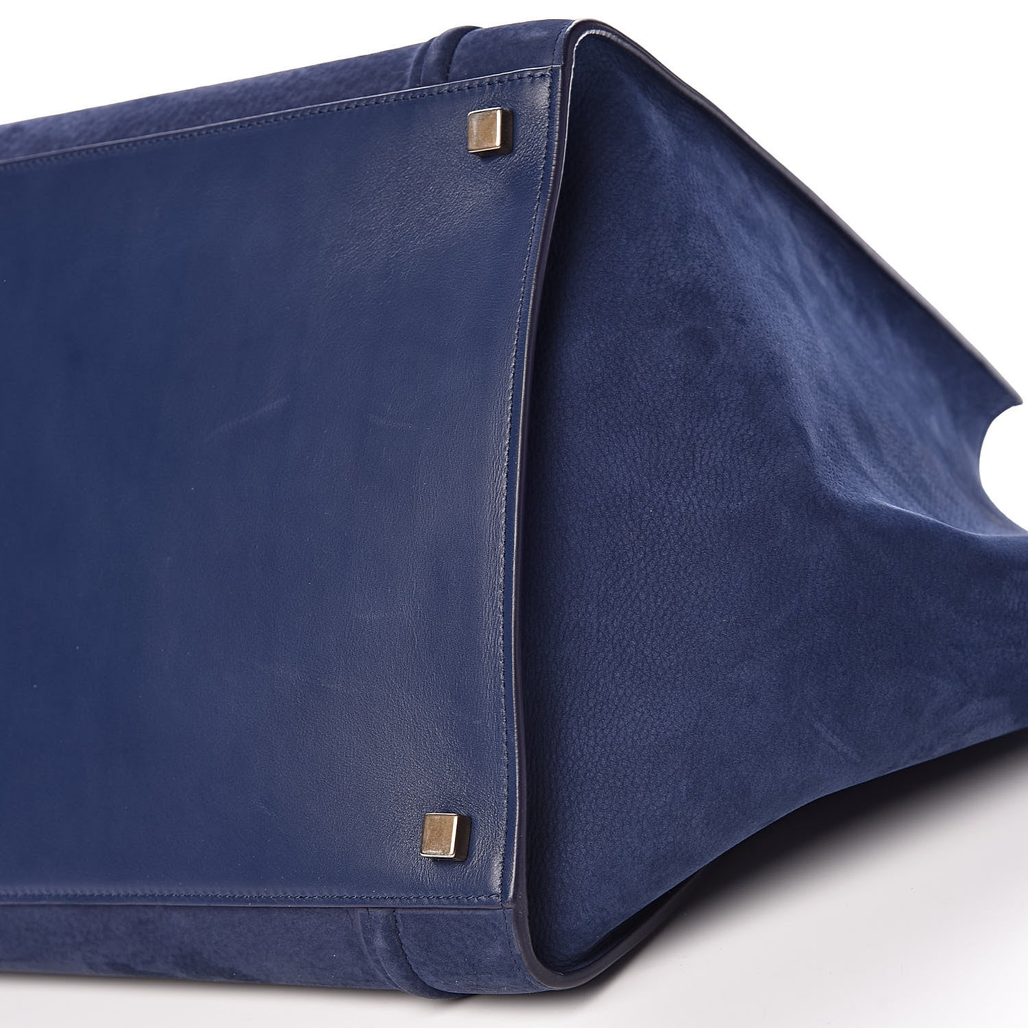Celine Nubuck Calfskin Medium Phantom Luggage Navy Blue 12 of 13
