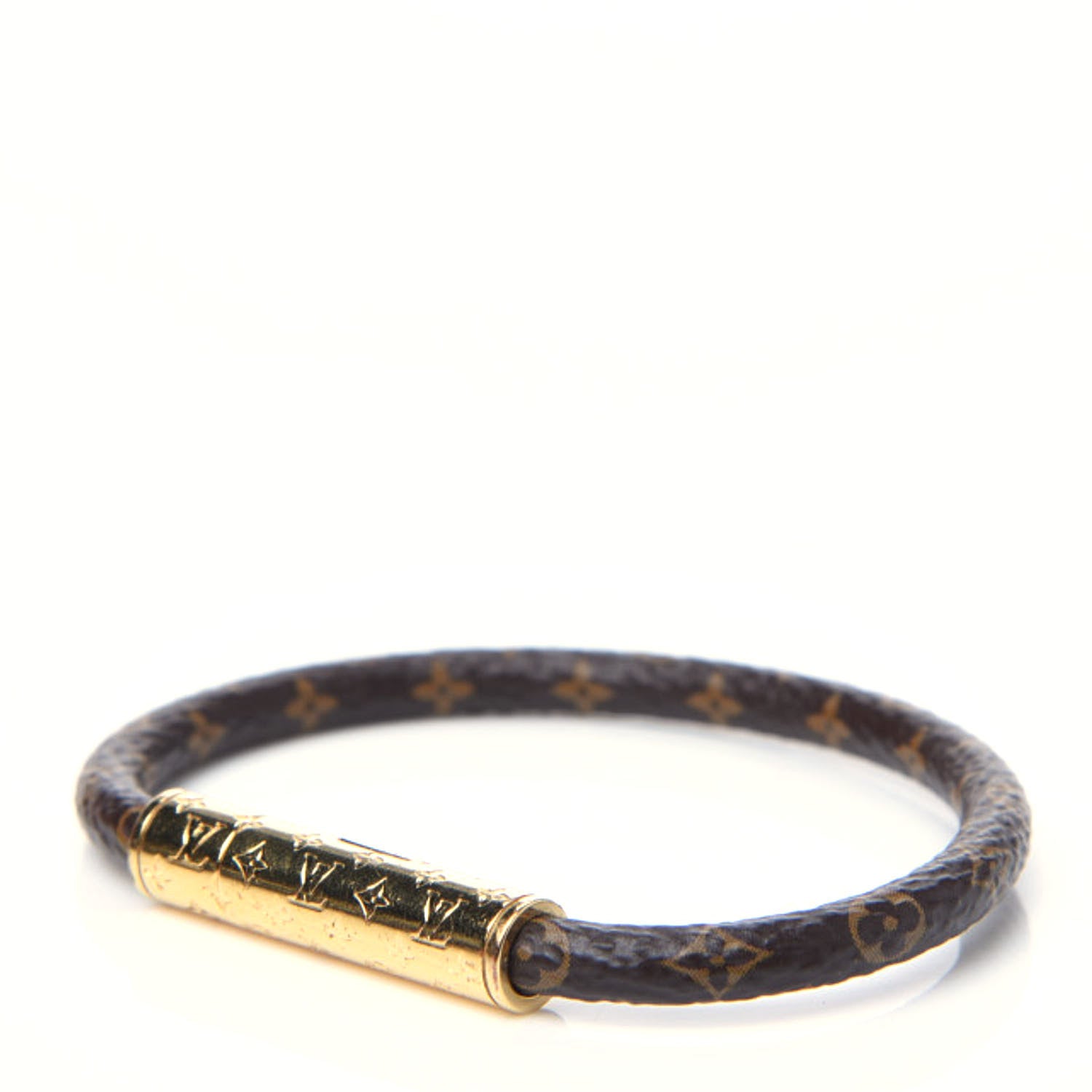 Louis Vuitton Monogram LV Confidential Bracelet 17 5 of 6