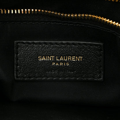 Saint Laurent Grained Lambskin Monogram Medium Niki Chain Satchel Light Musk 6 of 12