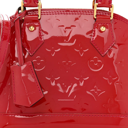 Louis Vuitton Vernis Alma BB Rose Indien 7 of 9