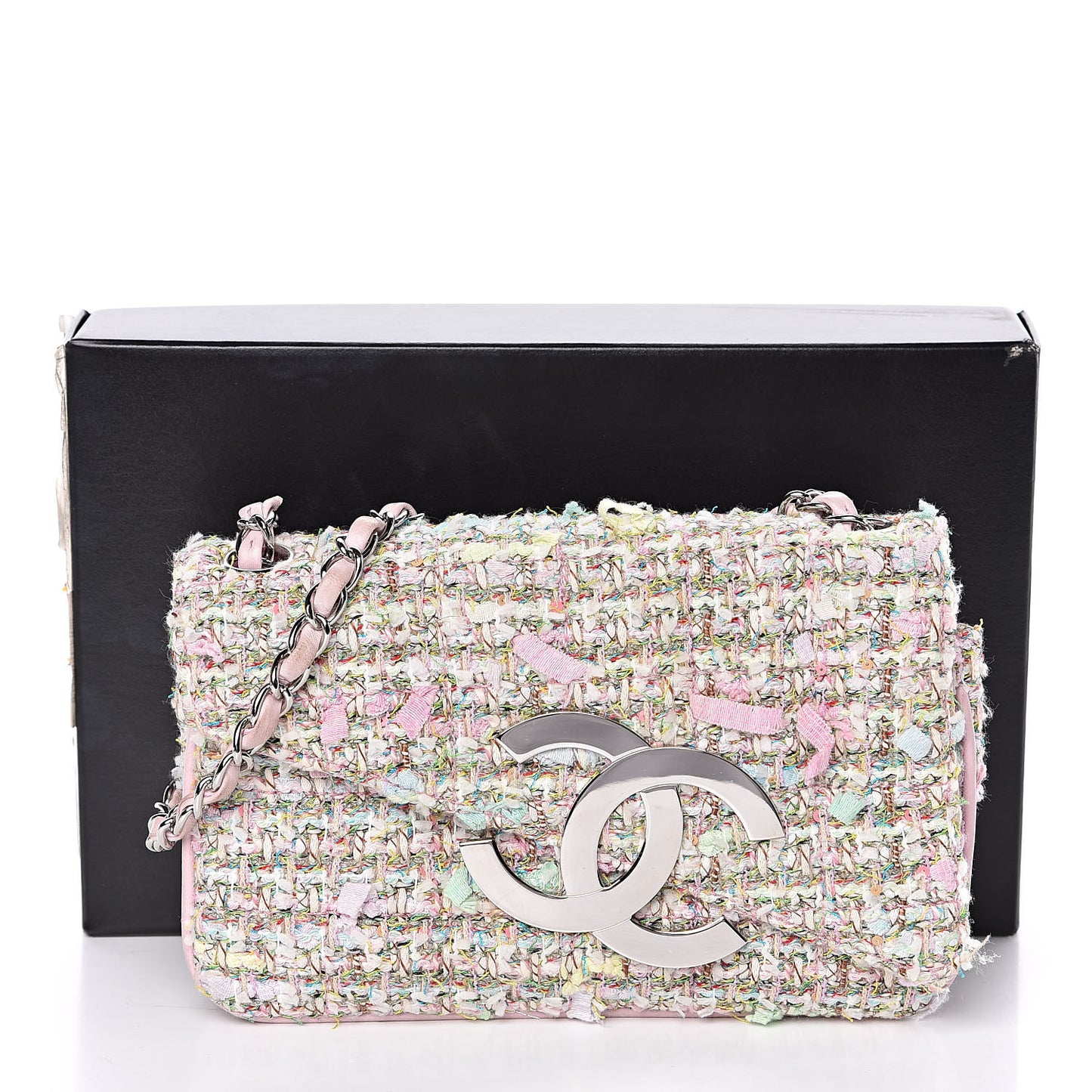 Tweed CC Flap Multicolor