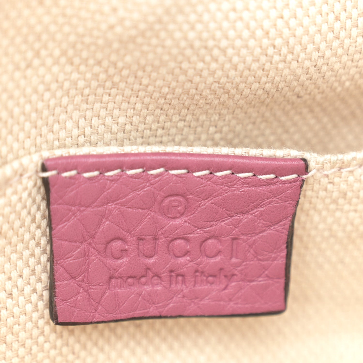 Gucci Pebbled Calfskin Small Soho Disco Bag Peonia Flower 8 of 12