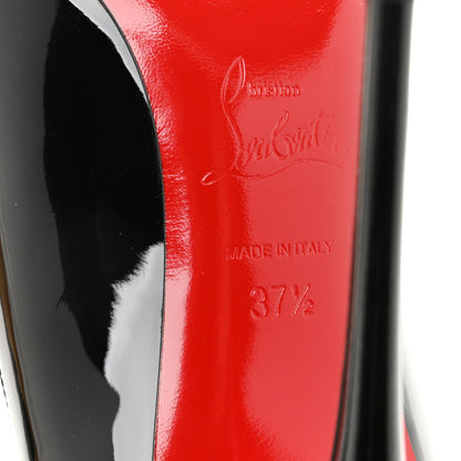 Christian Louboutin Patent So Kate 120 Pumps 37.5 Black 8 of 9
