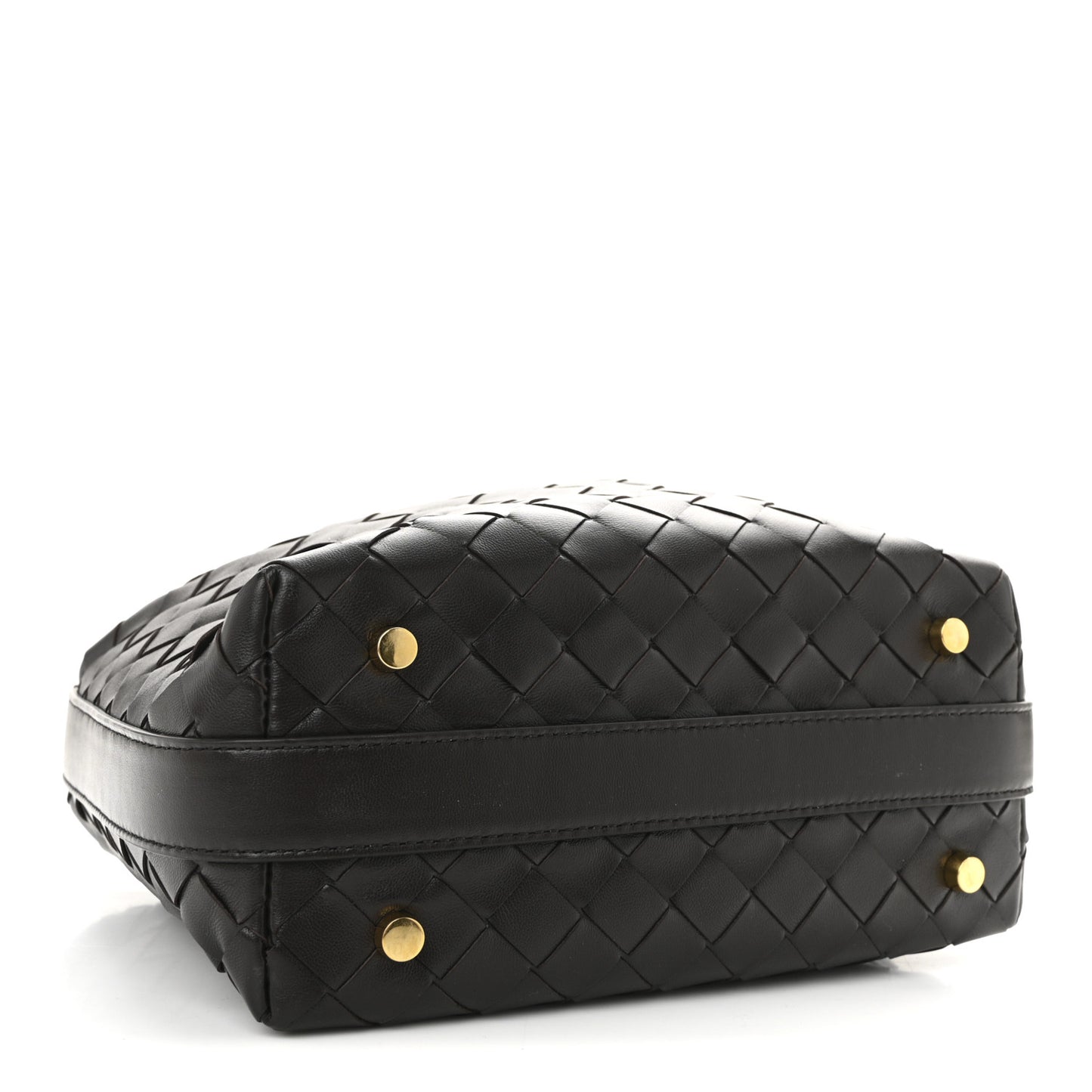 Calfskin Nappa Intrecciato Mini Wallace Fondant