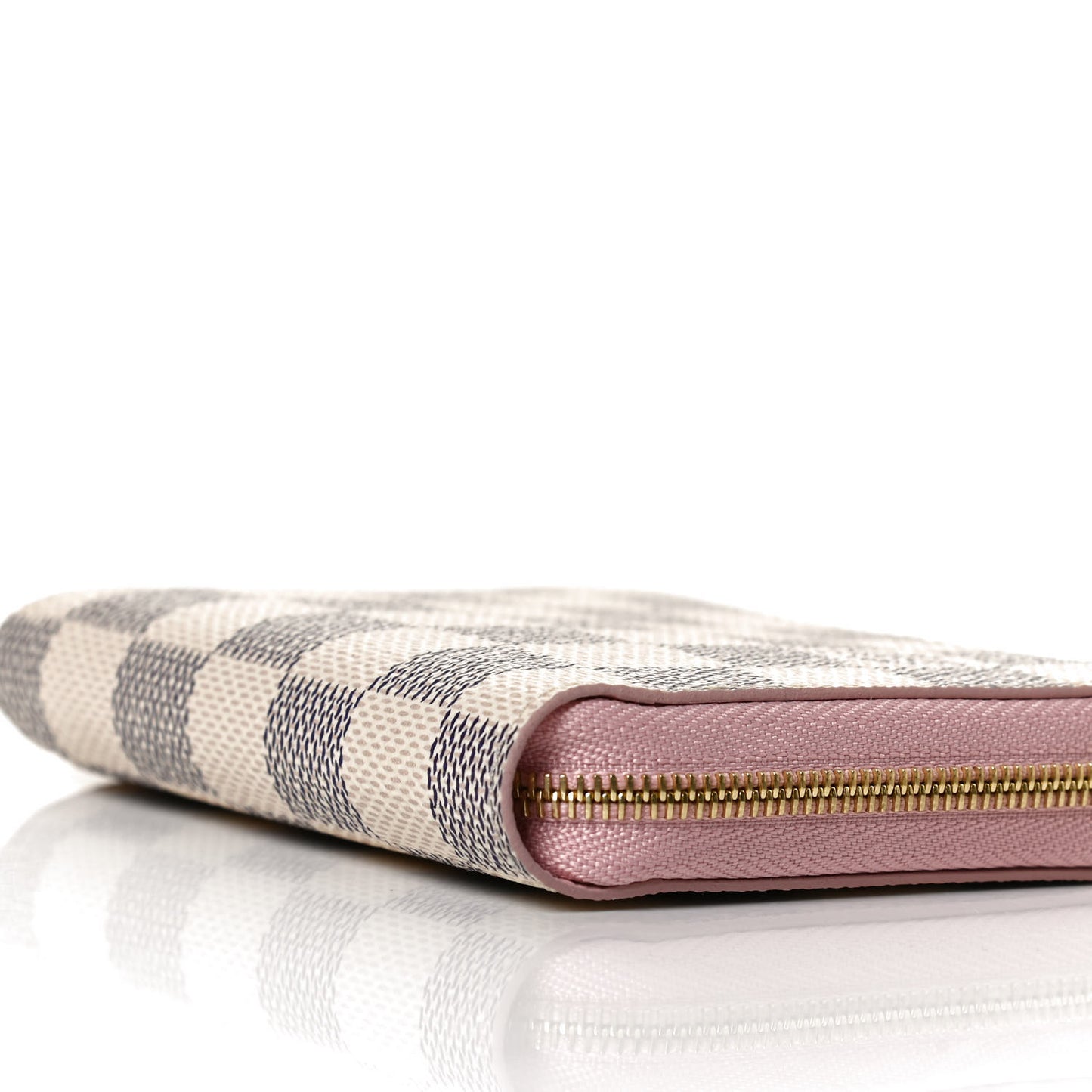 Damier Azur Zippy Coin Purse Rose Ballerine