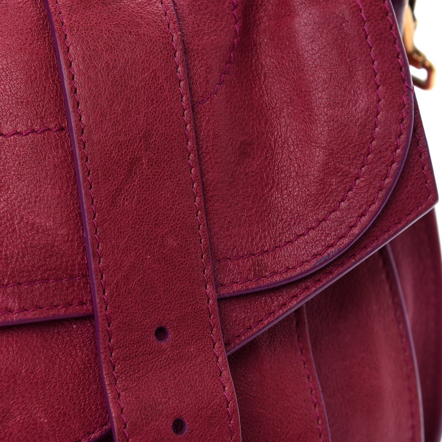Proenza Schouler Lambskin Medium PS1 Satchel Raspberry 8 of 10