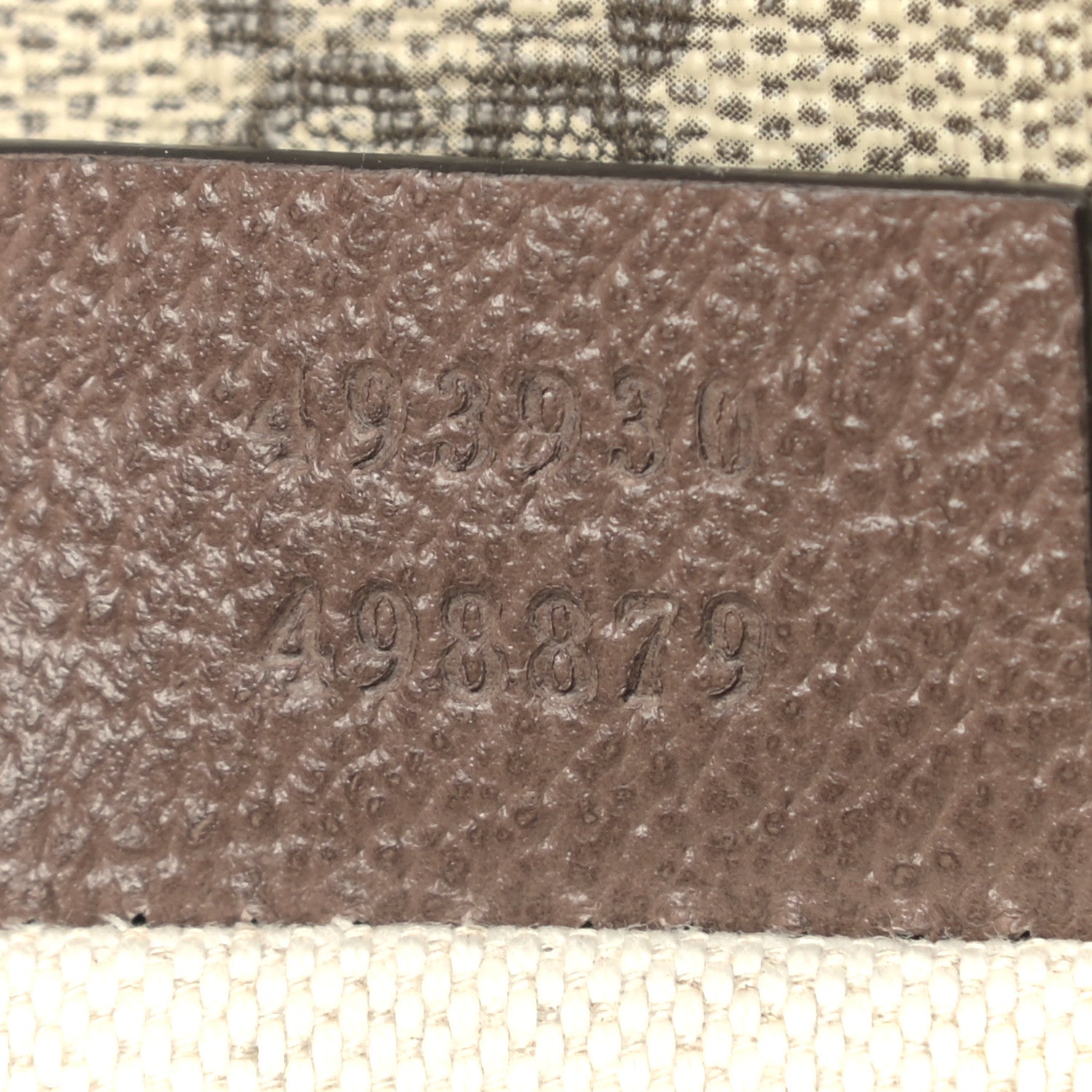 Gucci GG Supreme Monogram Neo Vintage Web Belt Bag Brown 7 of 9