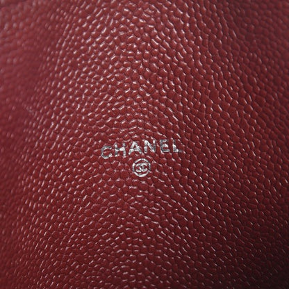 Chanel Caviar Quilted iPad Case Dark Red 6 of 9