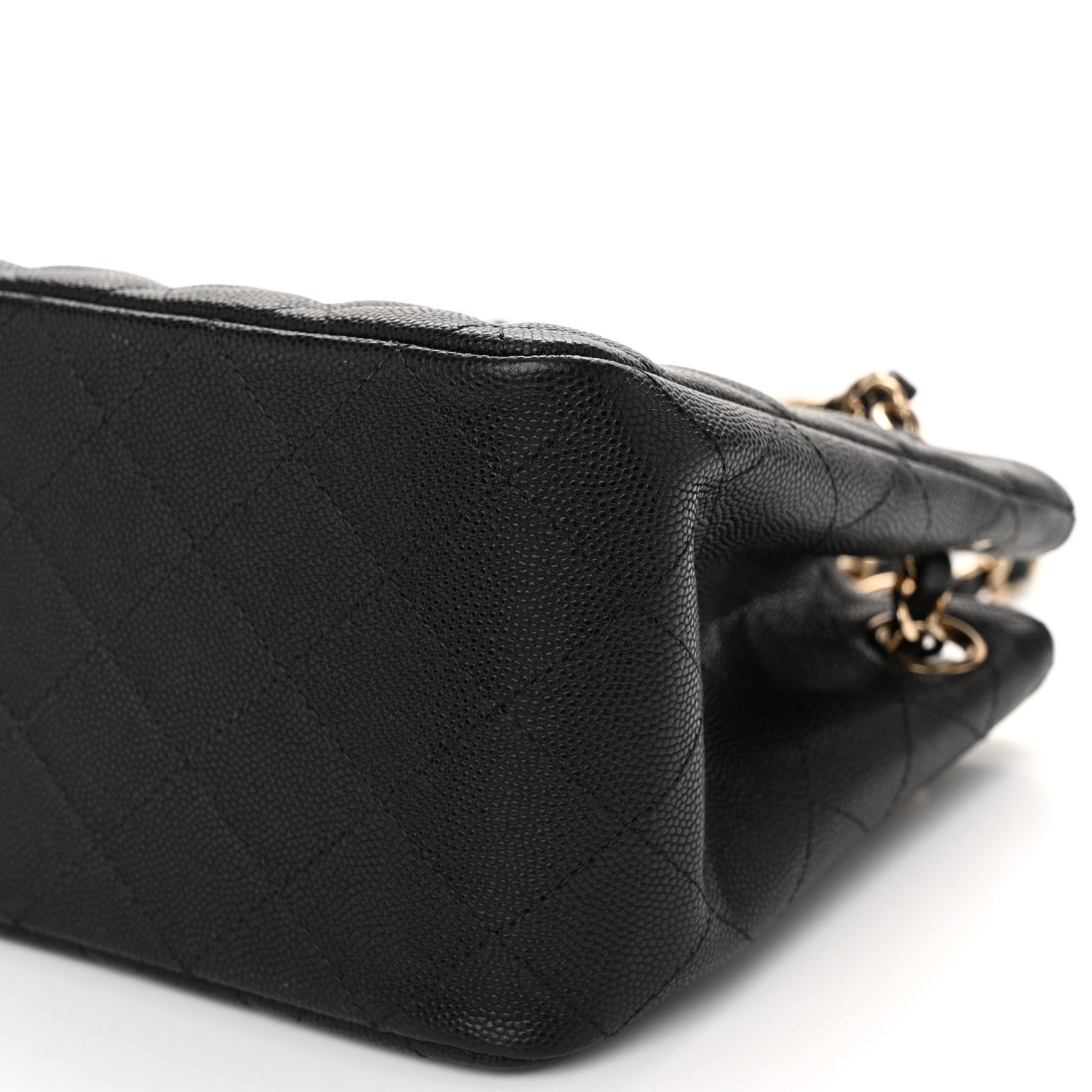 Chanel Caviar Quilted Mini Bucket Bag Black 10 of 10