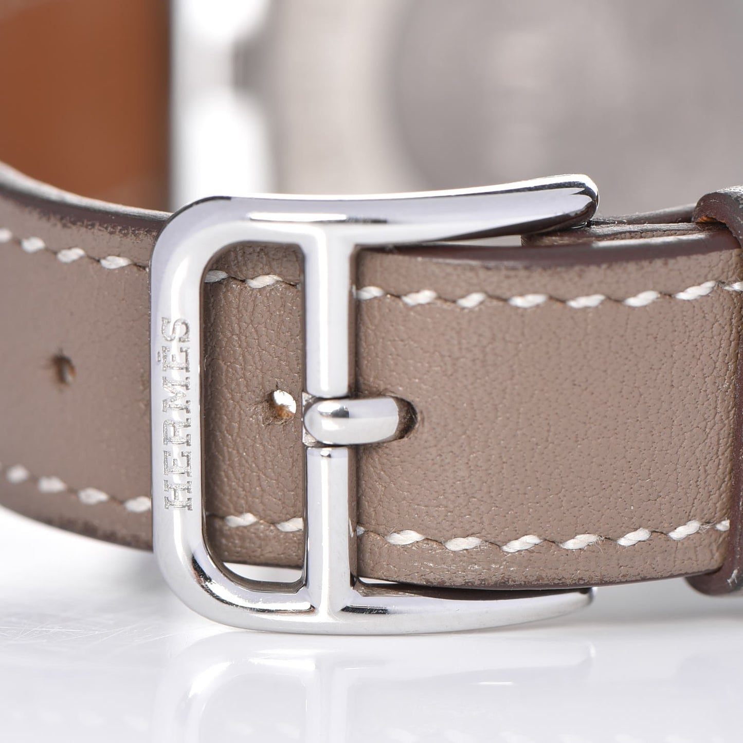 Stainless Steel Swift 33mm Cape Cod Tonneau Quartz Watch Etoupe